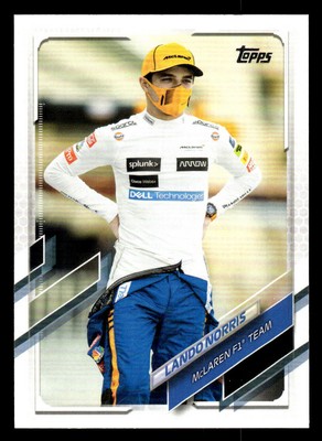 2021 Topps Formula 1 #52 Lando Norris Card McLaren F1