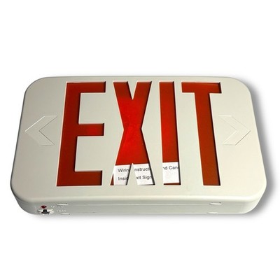 Exit Sign LED APX7RG Red/Green Letters 120/277V Cooper Lighting All-Pro