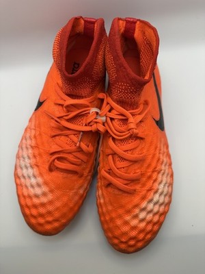 Nike Magista Obra II AG-Pro Flyknit Total ACC - Crimson/Black US 6