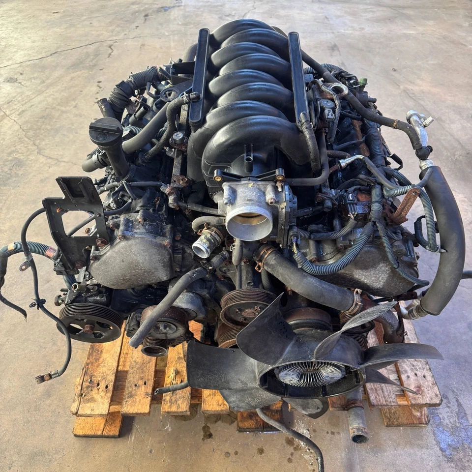 04-06 Nissan Armada SE OEM AT 4x4 5,6 L V8 DOHC 32V Motor 139K 5117 Foto 3 de 4
