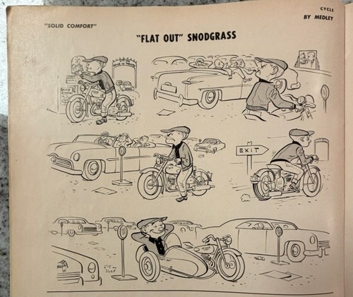 Cycle Magazine January 1952 – Harley-Davidson 74 Road Test, Motorama, VTG ~ VG+ - Picture 14 of 21