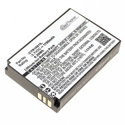 3,7V Akku Li-Ion für Cyrus CM15 - ersetzt CYR10015 HE-129382 - 1700mAh