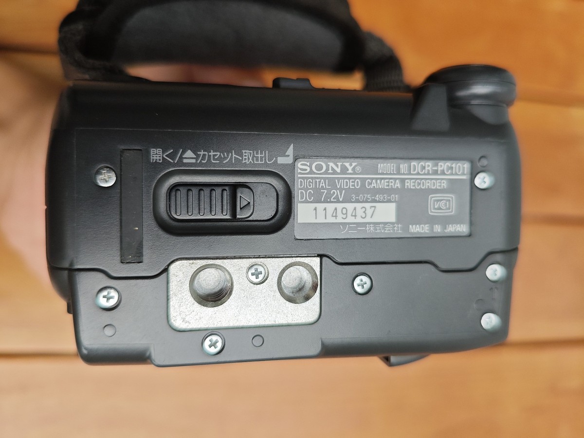 SONY Digital Handycam DCR-PC101 NTSC 美品 Sony Handycam DCR-PC101E Mini DV Camcorder for sale online