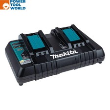 Makita DC18RD 14.4-18v LXT Li-Ion Dual Port Twin Rapid Optimum Charger 240v