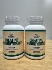 2 BOTTLES Creatine Pills 1,000Mg per Serving 120 Capsules - 240 Total - 07/26