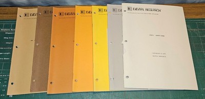 (7) Digital Research CP/M and CP/M 2 Books 1978, 1979