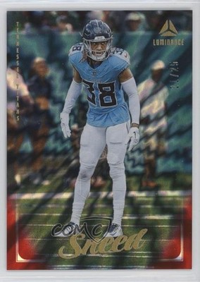 2025 Panini Luminance Red 21/25 L'Jarius Sneed #31 10w8