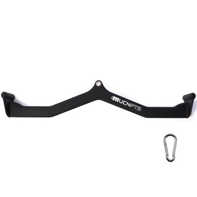 Mucnfts LAT Pulldown Attachments: Ergonomic Back & Tricep Handle Cable Bar Home