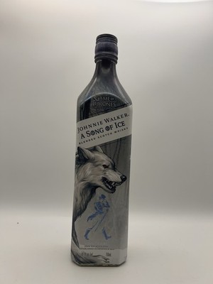 Johnnie Walker White Walker Limited Edition Game of Thrones Whiskey 750ml EMPTY
