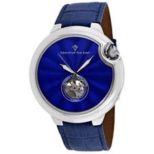 Christian Van Sant Mens Cyclone Automatic Blu...