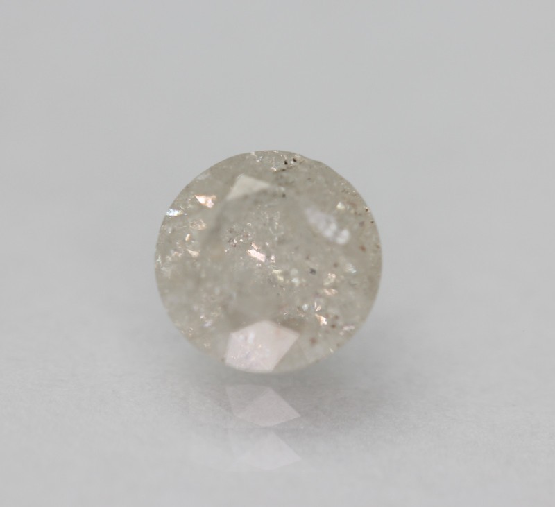 Certified 0.71 Carat E Color Round Brilliant Natural Loose Diamond 5.49mm