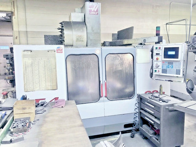 HAAS VF-4 CNC Vertical Machining Center, 10K GEARBOX SPINDLE, CNC