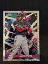 2025 Topps Cosmic Chrome - James Wood #1 Nucleus Refractor (RC)