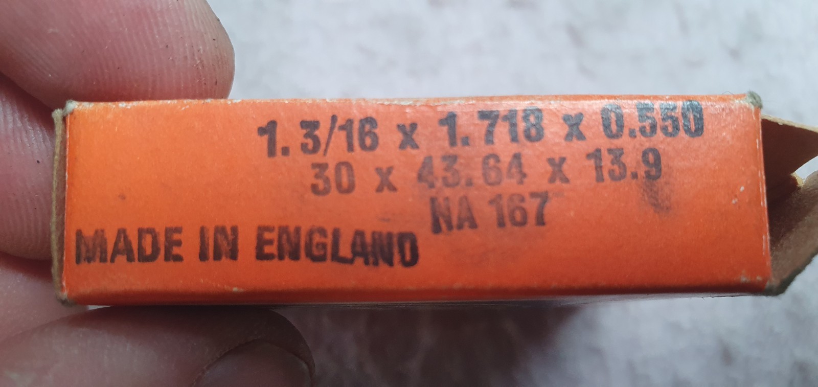 NEW NOS Payen Ford Escort Mk1 Gearbox Oil Seal NA167