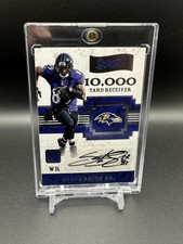 2017 Pantheon Steve Smith Sr SuperScript Auto /49 RARE 10K BAL Ravens Panthers