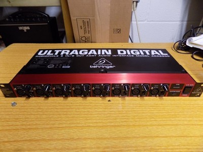 ADA8200 ADAT Audio Interface mit MIDAS Vorverstärkern, 8 In/8 Out GETESTET