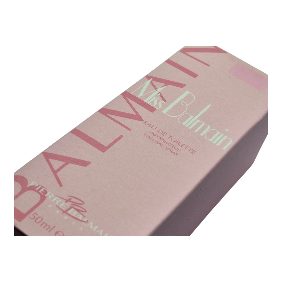 Miss Balmain de Pierre Balmain vintage Eau de Toilette pour femme 1967 50ml Rare - Photo 4/4