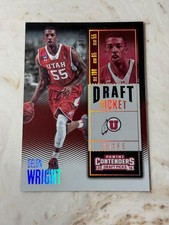 DELON WRIGHT - 2016 PANINI CONTENDERS DRAFT BASKETBALL DRAFT TICKET ROOKIE CARD