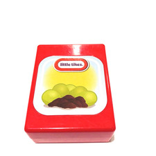 Little Tikes Pretend Play Food Fruit Box of Raisins Red Replacement Kitchen Kid