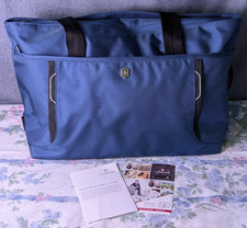 Victorinox Bolso de Mano Bolso de Hombro 18" x 12" Azul Marino Equipaje de Viaje Bolso de Mano 605585