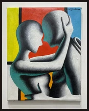 CHRISTMAS sale !    Mark Kostabi Painting - Mondrian