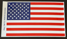 American Flag - United States of America Decal Bumper Sticker For Car or Home