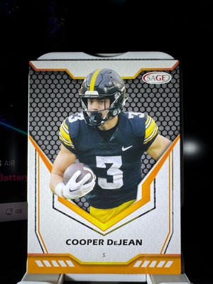 2024 Sage High Series - Black #173 Cooper DeJean - Iowa/Eagles