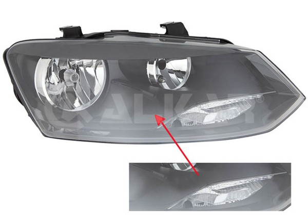 Alkar Hauptscheinwerfer 2764110 PY21W FüR VW Polo 5 6R1 6C1 TDI TSI Bifuel GTI-image
