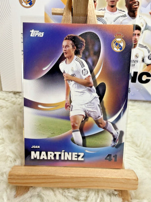 2025/2026 TOPPS Los Blancos Real Madrid C.F. #27 Joan Martinez Futuro