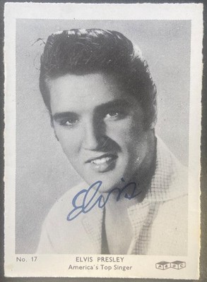 Rare 1960 A&BC Golden Boys ELVIS PRESLEY #17 NR MINT