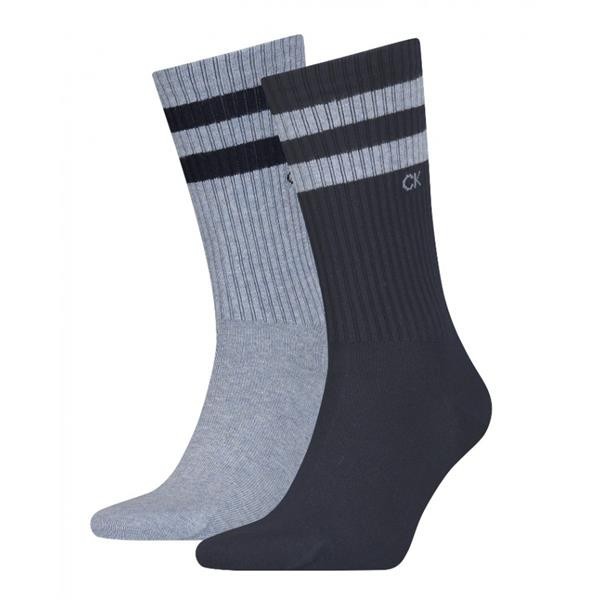 Мужские НОСКИ Calvin Klein Herrenkleidung Socken 701218711002 CK 2P В ПОЛОСКУ Blau 4590₽