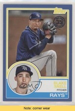 2018 Topps Update 1983 Topps Design Blue Blake Snell #83-40 READ 0b5
