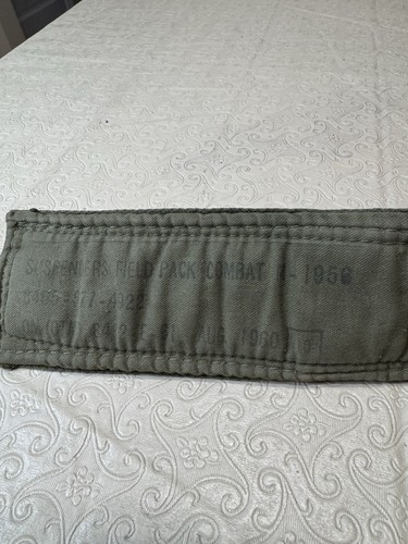 Vietnam War US Army USMC M1956 Combat Back Field Pack Suspenders Canvas H8 - Picture 10 of 12