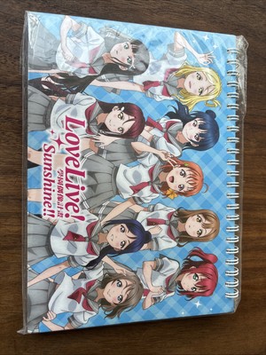 Love Live! Sunshine Aqours Project Spiral Notebook 2016