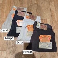 LEVI's Herren Colourdenim Jeans 501 UVP: 129,95€