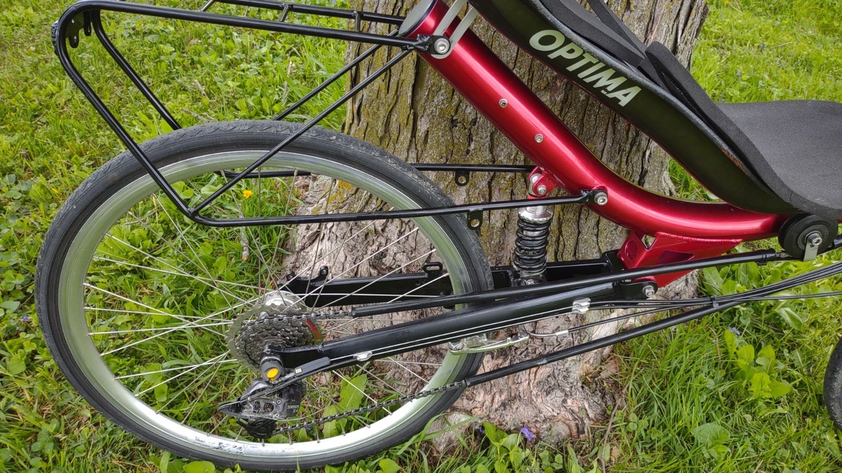 Optima Lynx Versatile Sporty 20x26-inch Aluminum Frame Rear Shock