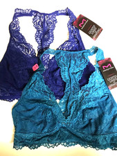 Maidenform Lace Racerback Bralette 40 OFF Set/2 Size S or M Retail 64.00 NEW