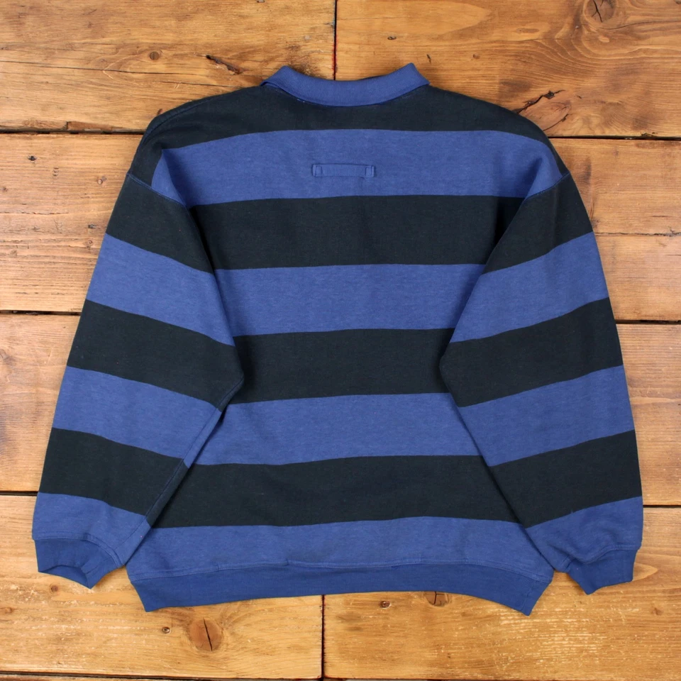 Sudadera de Colección Cherokee Estampada Completa M Bolsillos con Cuello Para Hombre Azul Foto 2 de 4