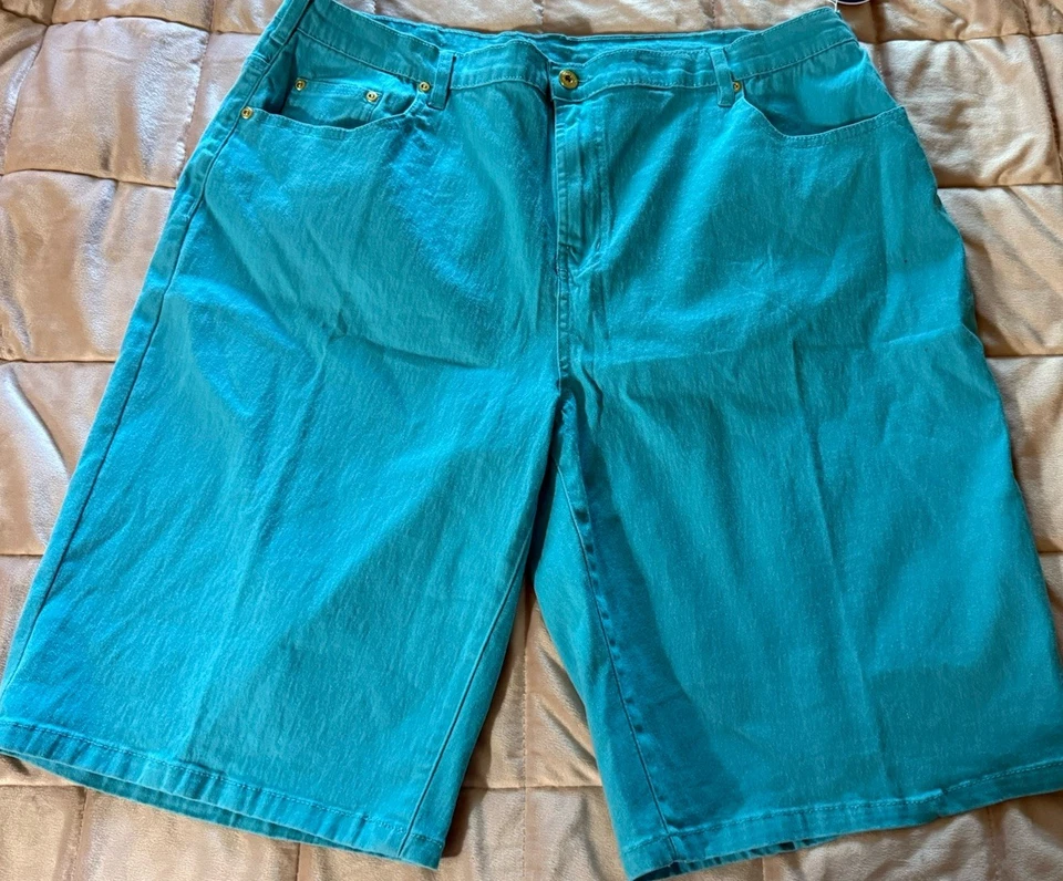 Bermudas para mujer DG2 by Diane Gilman talla grande 20W nuevas con etiquetas Foto 2 de 4