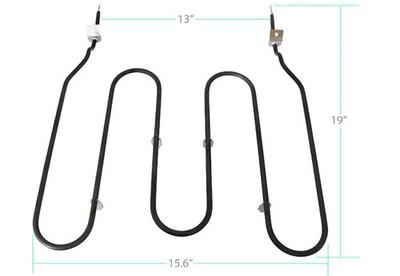 Bake Heating Element For Frigidaire FEFL79DSH FEFL79DQD FEFB78DBL LEEFM389FEB