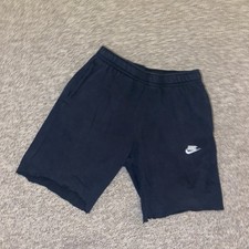 Nike Mens Cut Off Track Shorts Medium M W30 L17 Vintage Black