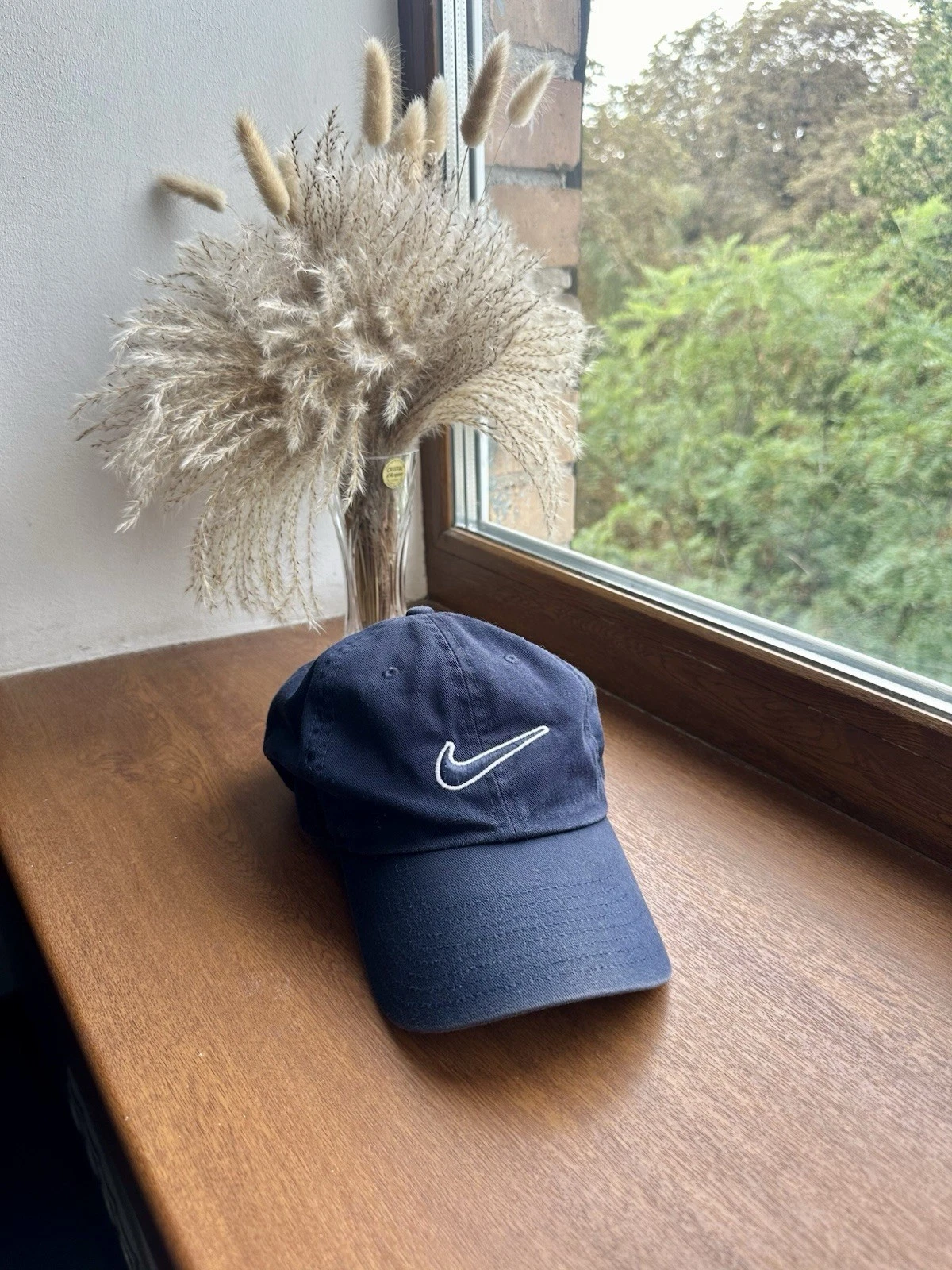 Nike Baseball Cap Swoosh Logo Centre Men's Blue
