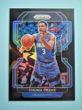 2021/22 Panini Prizm Chuma Okeke Base Black Prizms 1/1 MAGIC