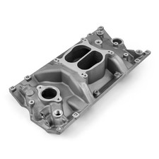 Chevy Sbc 350 Vortec Lowrise Aluminum Intake Manifold Satin Chevy Sbc 350 Vortec Lowrise Aluminum Intake Manifold Satin