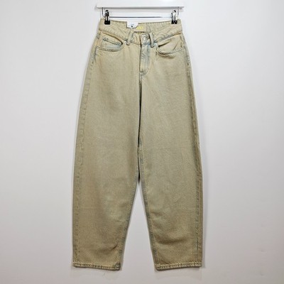 JJXX Fuji Barrel Jeans W24 L32 Light Wash Mid Rise Loose Leg Neu mit Etikett