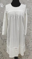 SoieRose Victorian Cotton Nightgown SR-1189 Long Sleeve Vintage Sleepwear