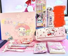 Sanrio My Melody Stationary Bundle 14pc Set Pens, Pencils, Notebooks