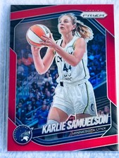2025 WNBA PANINI PRIZM RED  🔴 KATIE SAMUELSON 202/299 #102 Lynx