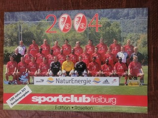 SC Freiburg Konvolut Kalender Bücher und CD