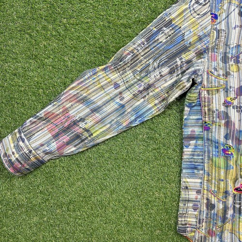 Robert Graham Pallino Limited Edition Shirt Mens XL Space Planets 380/591 READ** - Bild 13 von 18